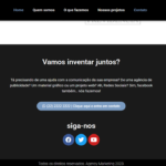 agencia - chamada para ação
