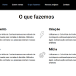 agencia - serviços